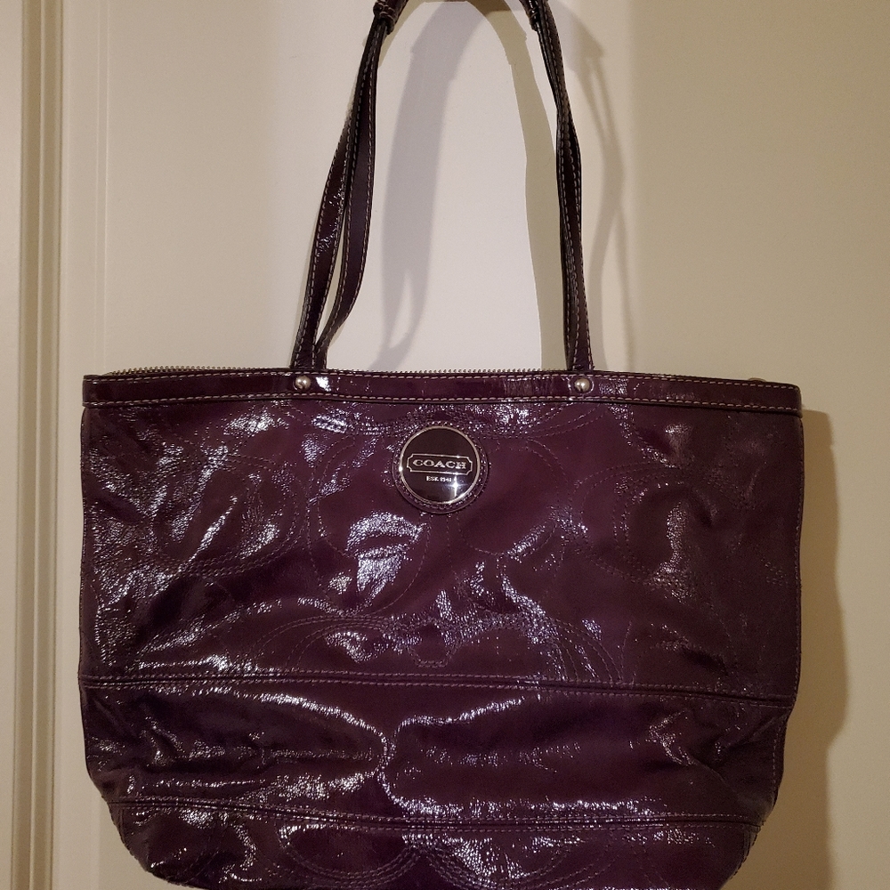 Coach Patent Leather Purse